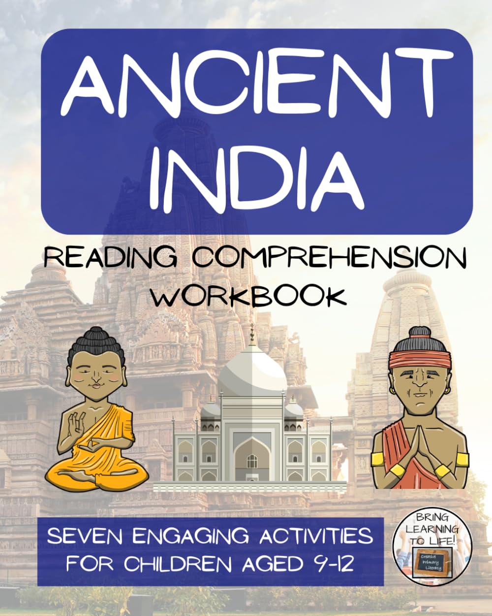 Ancient India Reading Comprehension Workbook: Informational Texts & Activities