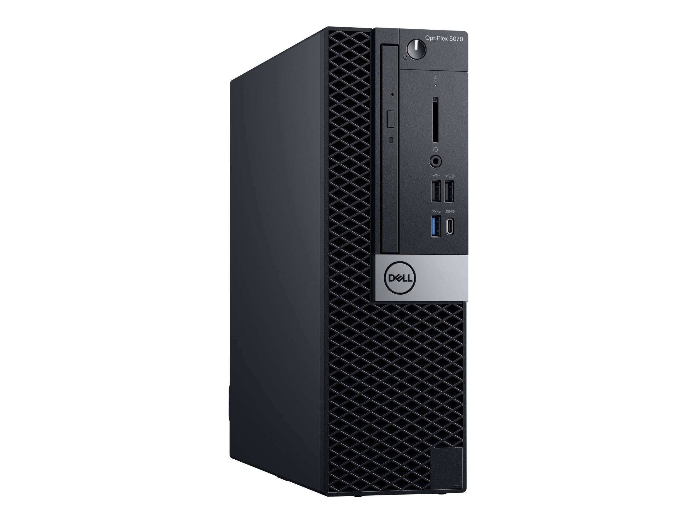Dell Optiplex 5070 SFF Ordinateur de Bureau, Intel Core i7-9700T, 16 Go de RAM, 512 Go SSD, WiFi, Bluetooth, Clavier QWERTY américain, Windows 11 Pro (Reconditionné)