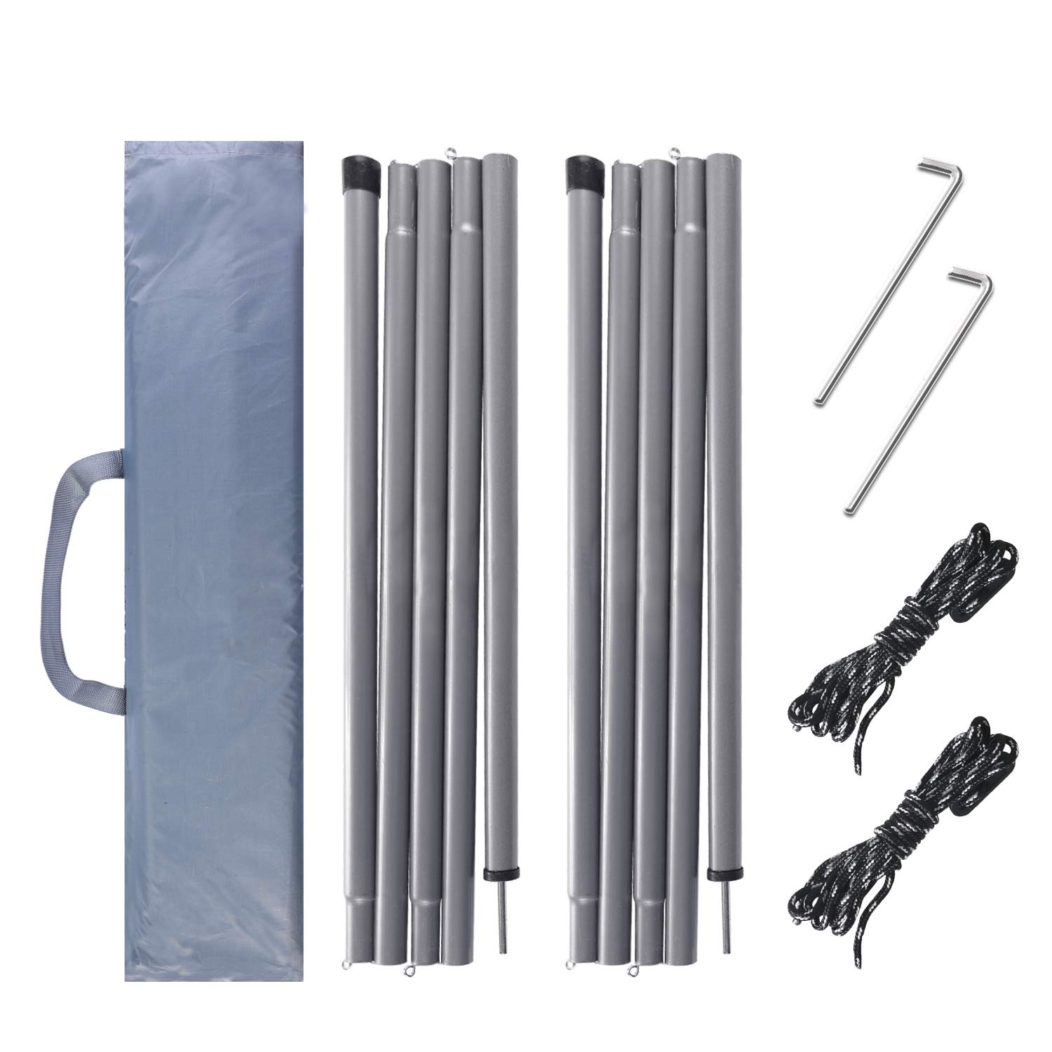 Amazon Abccanopy ポール タープポール テント用ポール タープテント用 2本セット 高強度スチール製 折りたたみ式 組立簡単 アウトドア キャンプ設営用具 直径19mm 総長0cm 超軽量 収納バッグ付き Abccanopy ポール Amazon Abccanopy ポール タープポール テント用ポール タープテント用 2本セット 高強度スチール製 折りたたみ式 組立簡単 アウトドア キャンプ設営用具 直径19mm 総長0cm 超軽量 収納バッグ付き Abccanopy ポール