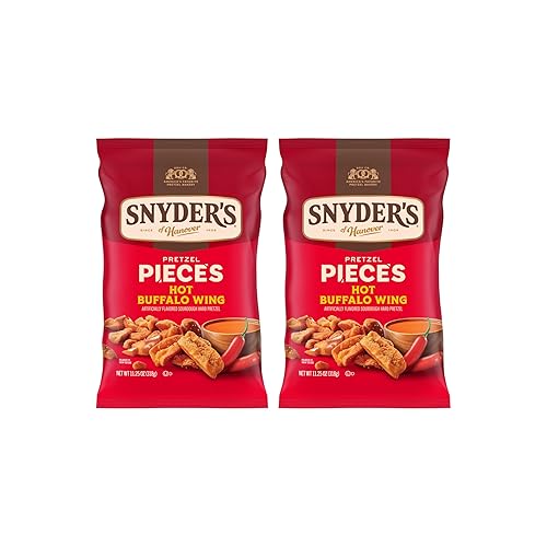 Miniatura 9 de Snyder's of Hanover Piezas de pretzel sabor Hot Buffalo Wing, 11.25 onzas