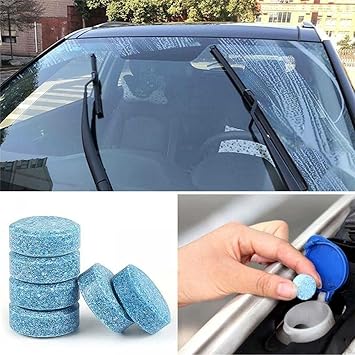 Car Wiper Detergent Effervescent Tablets Auto Windshield Cleaner Glass (Tablet 10)