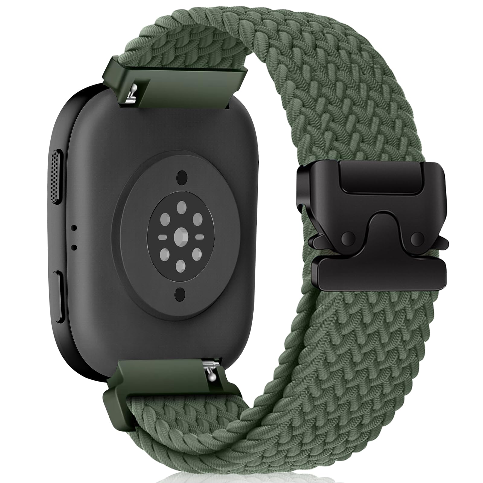 22mm Correa para Amazfit T-Rex 3 Pro 48mm/Balance 2/Bip 6/Bip 5/5 Unity, Hombre Mujer Nylon Pulsera de Repuesto Ajustable Trenzada Correas para Amazfit GTR 4/3 Pro/3/2 eSIM/2e
