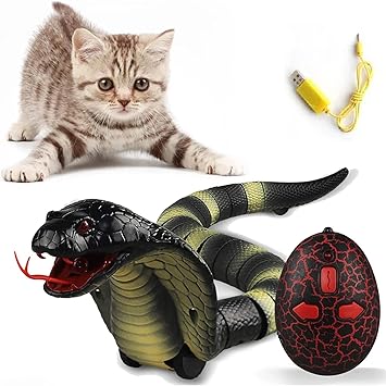 Amazon 猫 おもちゃ ラジコン ねこ おもちゃ 猫じゃらし ヘビ ラジコン 蛇 おもちゃ 動く リモコン Rc シミュレーション 恐ろしいいたずら玩具 ネコ おもちゃ 猫用品 猫のおもちゃ楽しい 猫のおもちゃの活動 ストレス解消グッズ 減圧 おもちゃ ロボットシミュレーション