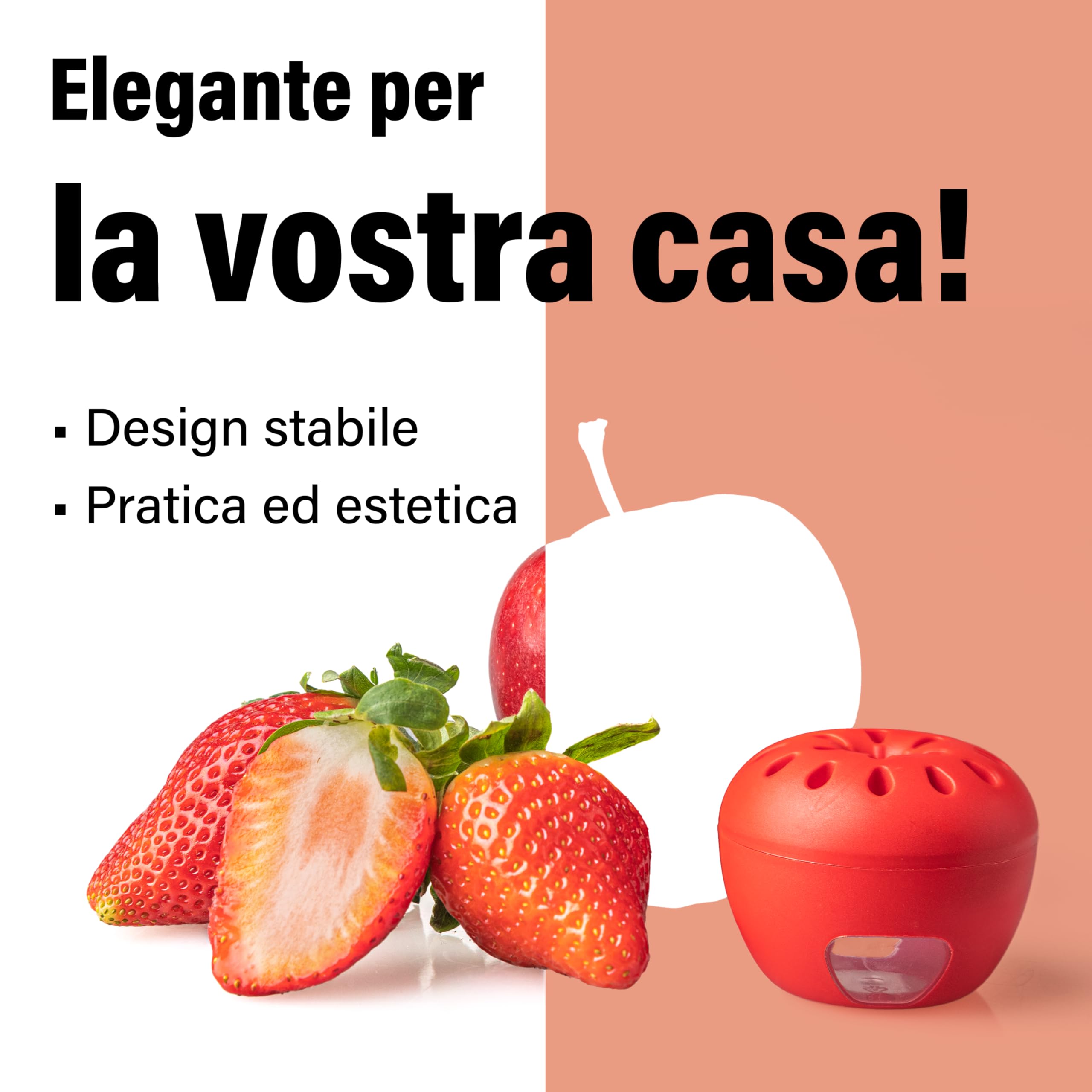 Novokill Trappola Moscerini Frutta – 4x Trappole + 100ml Esca – Trappola moscerini frutta per cucina – Anti mosche per casa – Trappola mosche interno – Riutilizzabile e ad alta efficacia