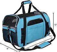 Vista 24 de EliteField Transportador suave para mascotas (aprobado por aerolíneas) Bolsa de viaje para perro, cachorro, gato, de lados suaves