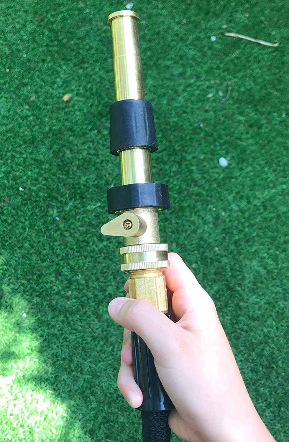 Heavy Duty Brass Garden Hose Shut Off Valve [3 Pack] Garden Hose