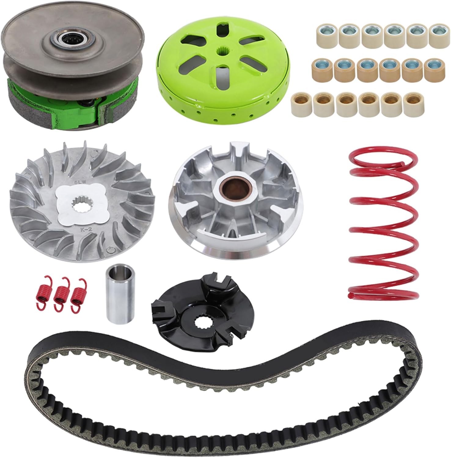 GXYWADY Performance Transmission Clutch Kit 0453459 0453455 0453454 Replacement for Polaris Outlaw 90 & 110 ATV 2016-Current