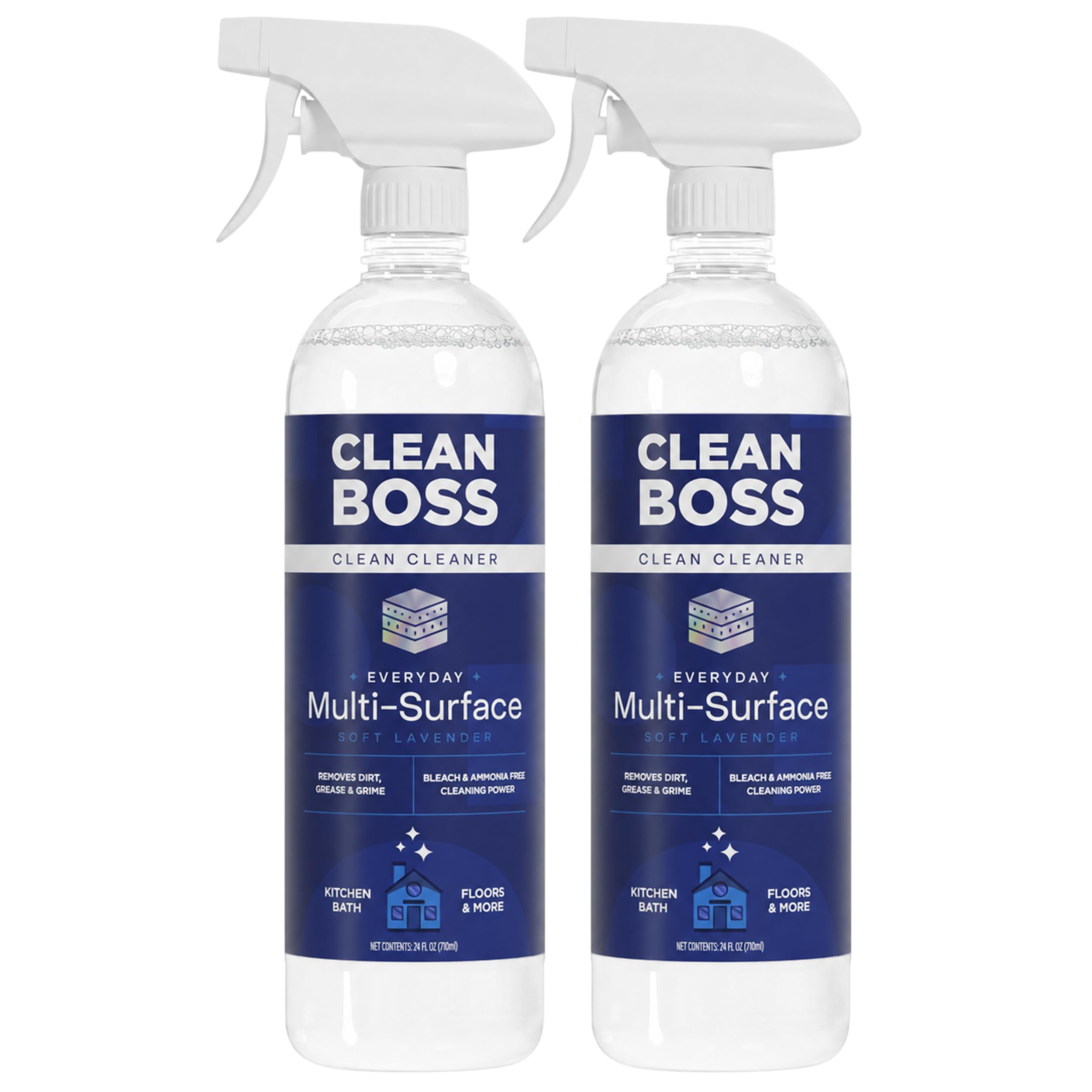 CleanBoss Everyday Multi-Surface Cleaner 2 Pack of 24oz Bottle