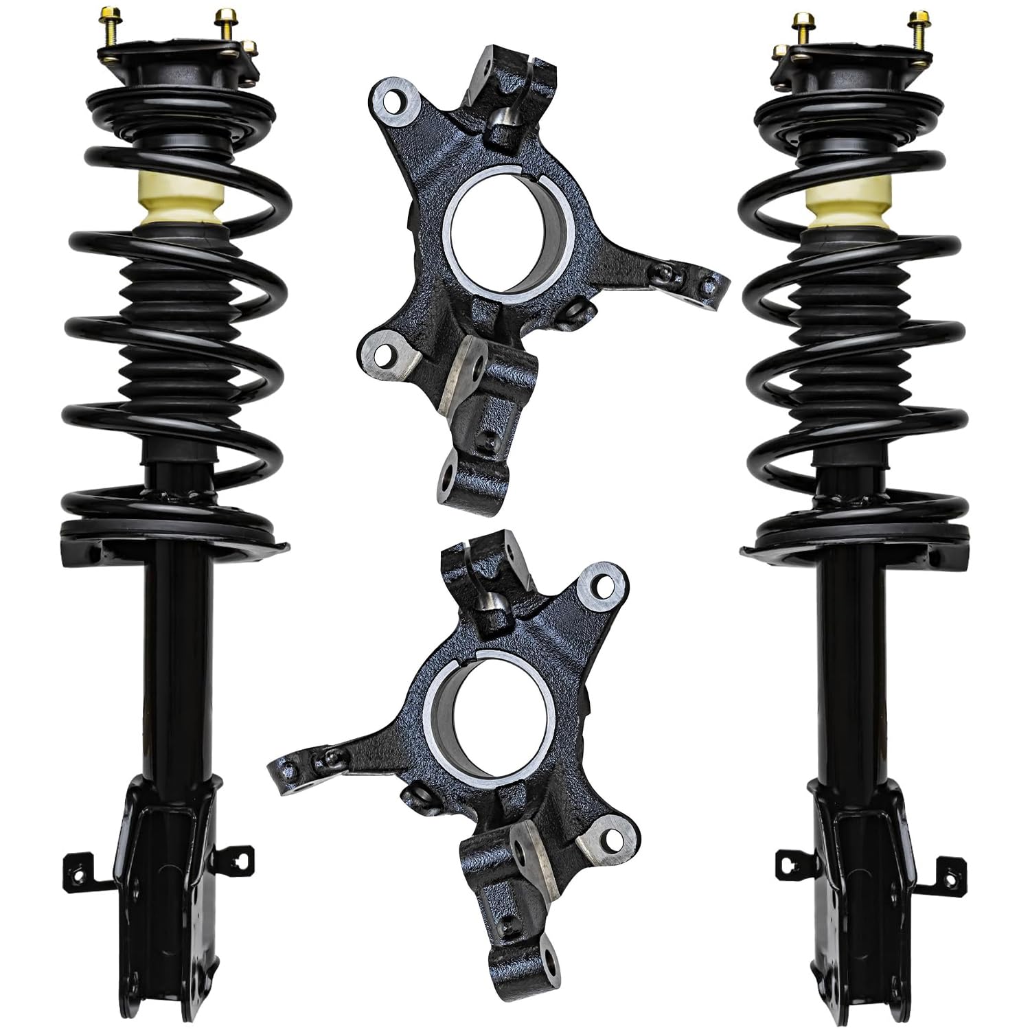 Detroit Axle - Front Steering Knuckles Kit for 2007-2014 Ford Edge
