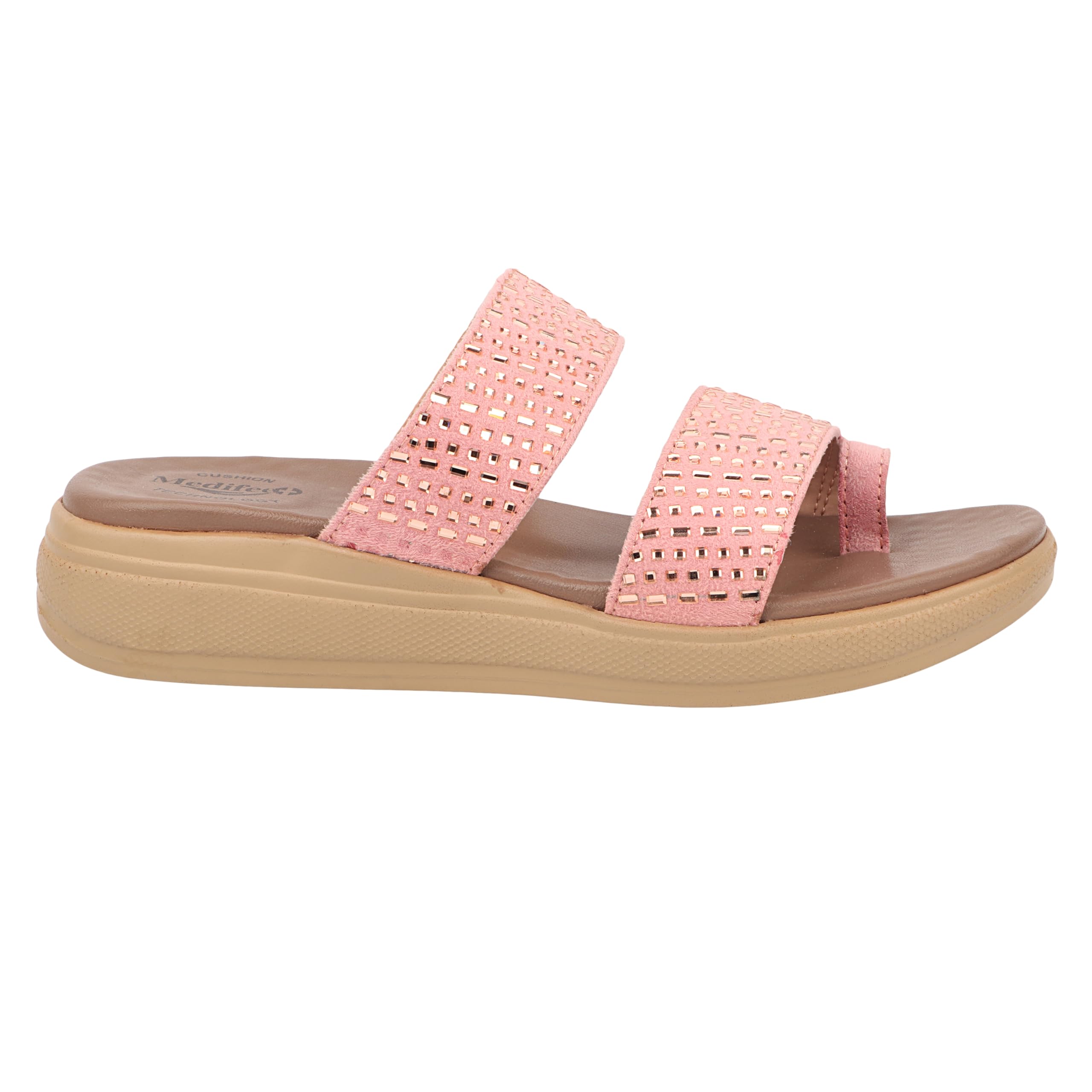 Medifeet Womens On-Trend Double Strap Sandals (ROSE PINK, numeric_8) (B0C69VZXVD) Amazon Price History, Amazon Price Tracker