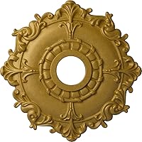 Vista 43 de Ekena Millwork CM18RLMMF Medallón de techo Riley, barro de Mississippi