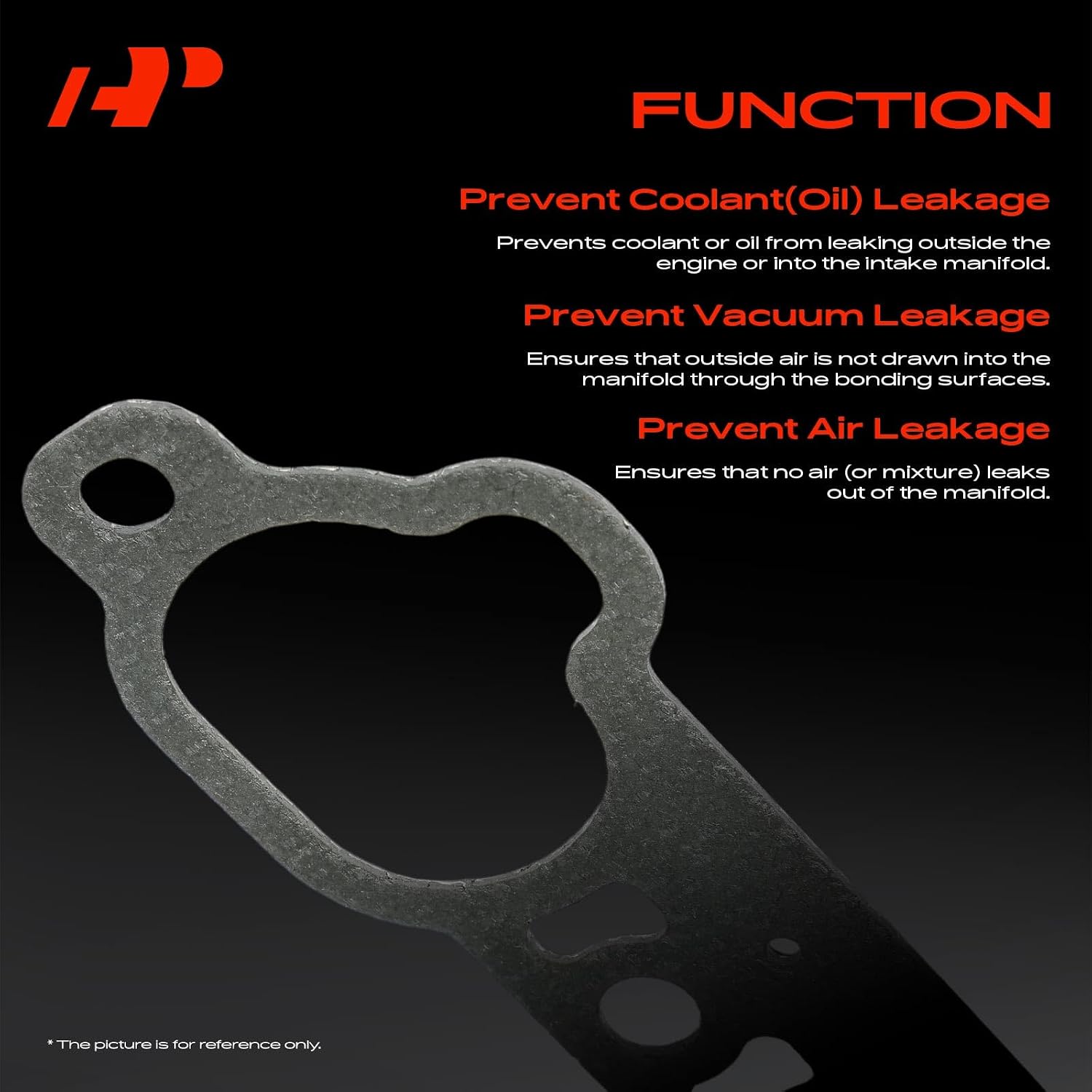 A-Premium Lower and Upper Engine Intake Manifold Gasket Set Compatible with Lexus LS400 1990-1997, SC400 1992-1997, 4.0L
