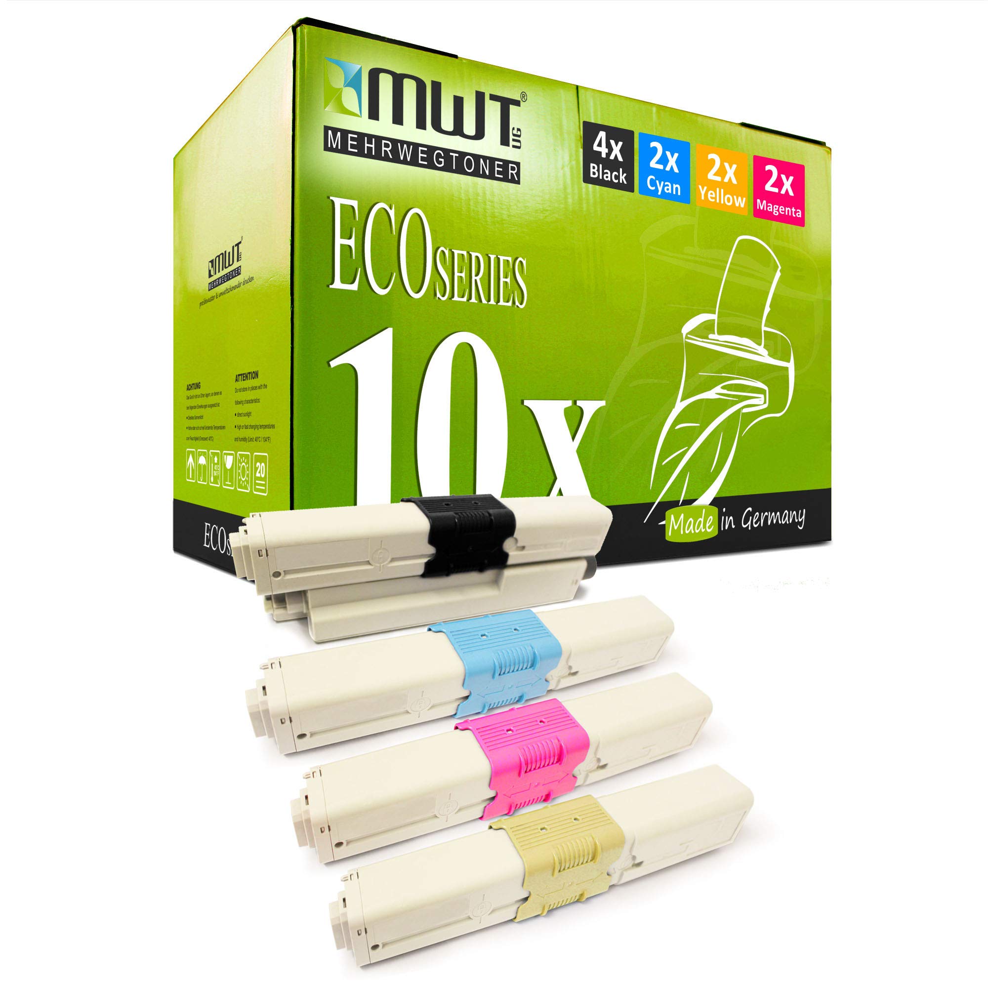 Cartouche de toner compatible Oki MC 361 562DNW 44469803 - 8