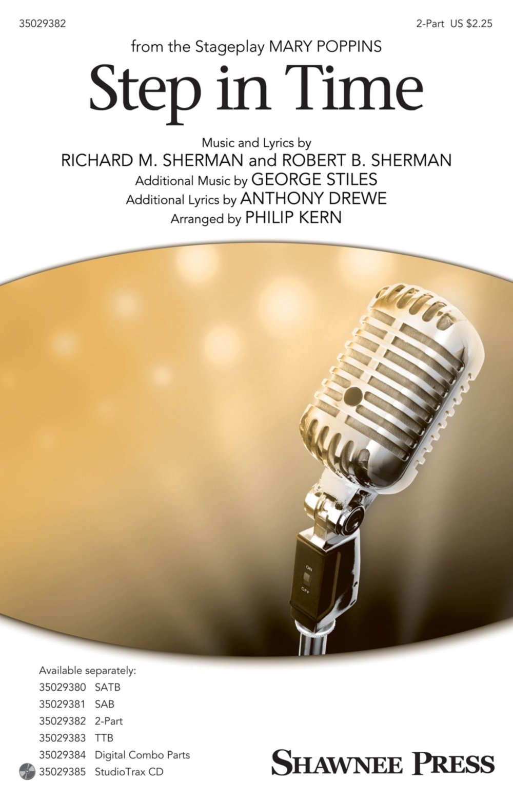 Shawnee Press Step In Time (from Mary Poppins) 2-Part arranged by Philip Kern