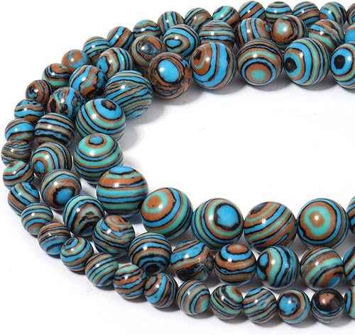 Vista 256 de 45 cuentas de piedras preciosas naturales de ojo de tigre aguamarina natural de 0.315 pulgadas (0.315 in), cuentas redondas sueltas