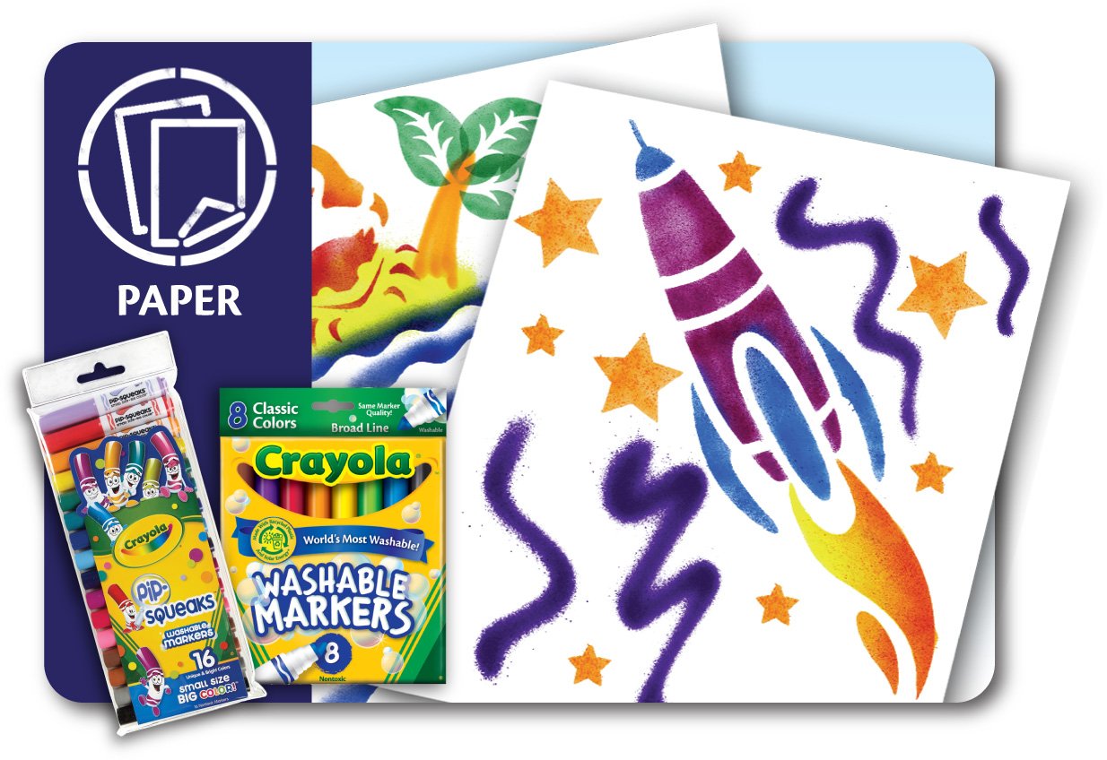 Crayola Marker Airbrush Set