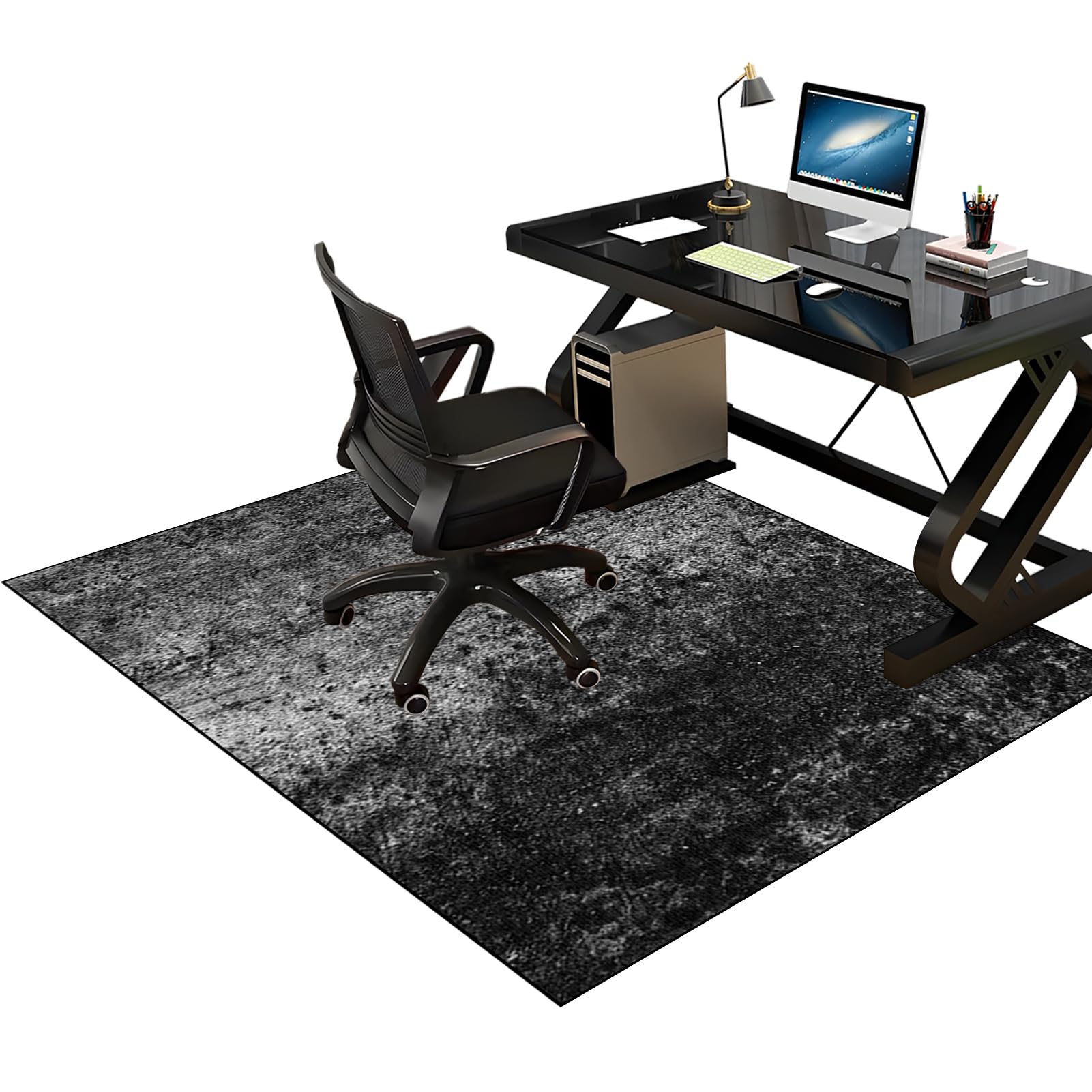 Heavy Duty Gaming Chair Mat Office Chair Mats for Carpeted and Hardwood Floor Carpet Protector Chair Mat for Home Office Floor Mat for Office Chair Non-Slip Desk Chair Mat for Carpet 200 x 230 cm