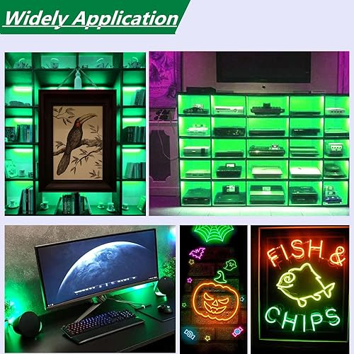 Vista 75 de Ourbest el Wire - Cable de luz multicolor Amarillo