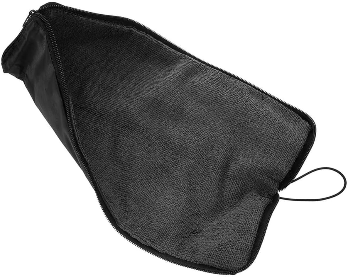 Portable Foldable Umbrella Storage Bag with Absorbent Fiber Material and Waterproof Design for Travel and Camping, Lightweight Umbrella Organizer with Strap for Easy Carry