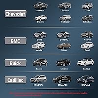 Vista 4 de Escáner OBD2 Lector de Códigos para Chevy/GMC Herramienta de Diagnóstico de Sistema Completo, Caja de Transferencia ABS SRS EPB CKP Reinicio