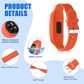 Geyoga Walking Running Pedometer Watch