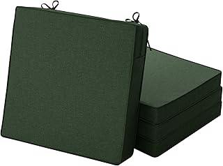 Outdoor Chair Cushions, Water-Resistant & Fade-Resistant, Patio Furnitur...