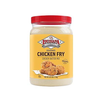 Louisiana Seasoned Chicken Fry Batter Half Gallon - 2.62 lbs