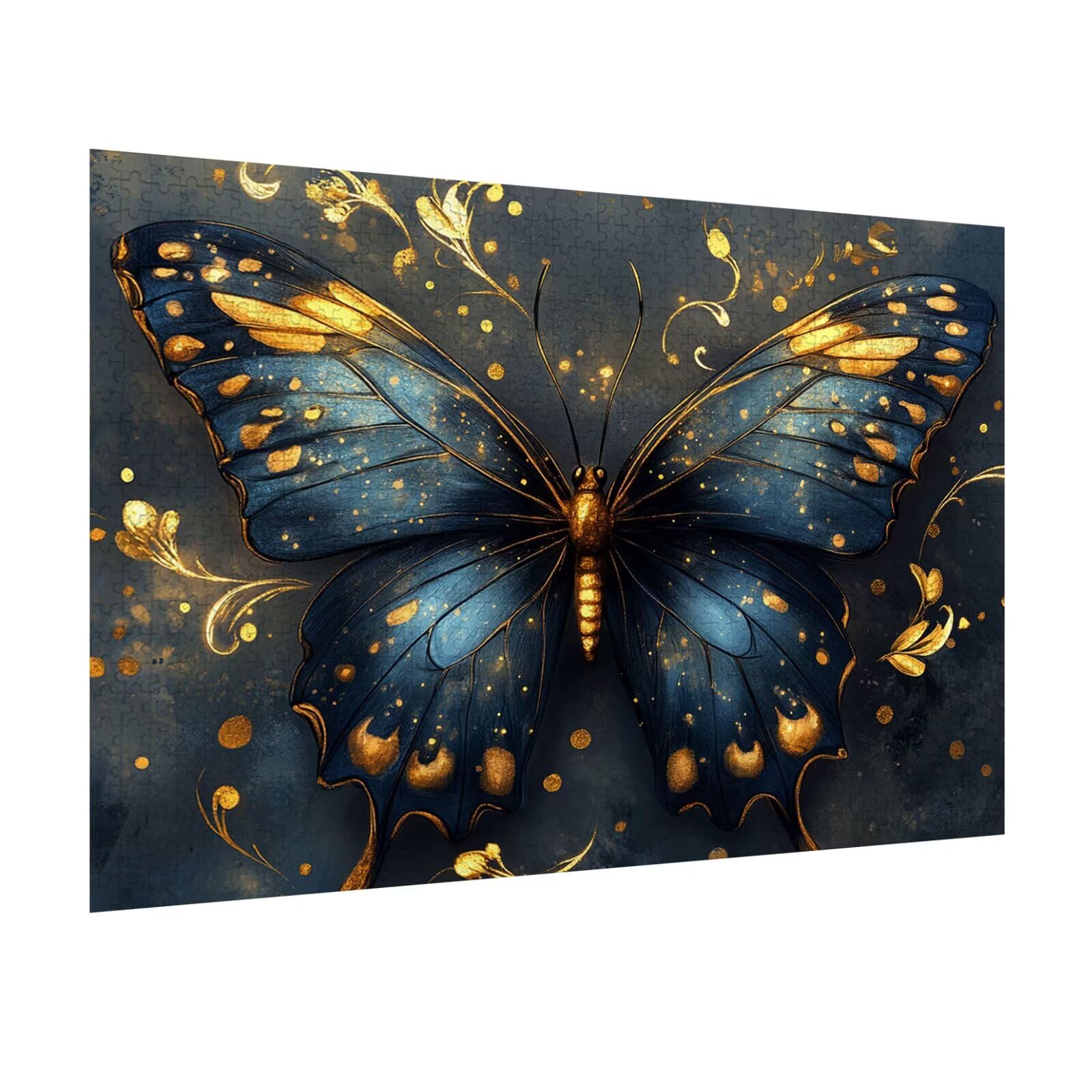 Puzzle 4000 sztuk motyle puzzle 3D, klasyczne puzzle dla dorosłych, n-265 | Abstrakcyjne Puzzle Wyzwanie Gra edukacyjna jako prezent i dekoracja ścienna, działalność rodzinna, relaks i rozrywka