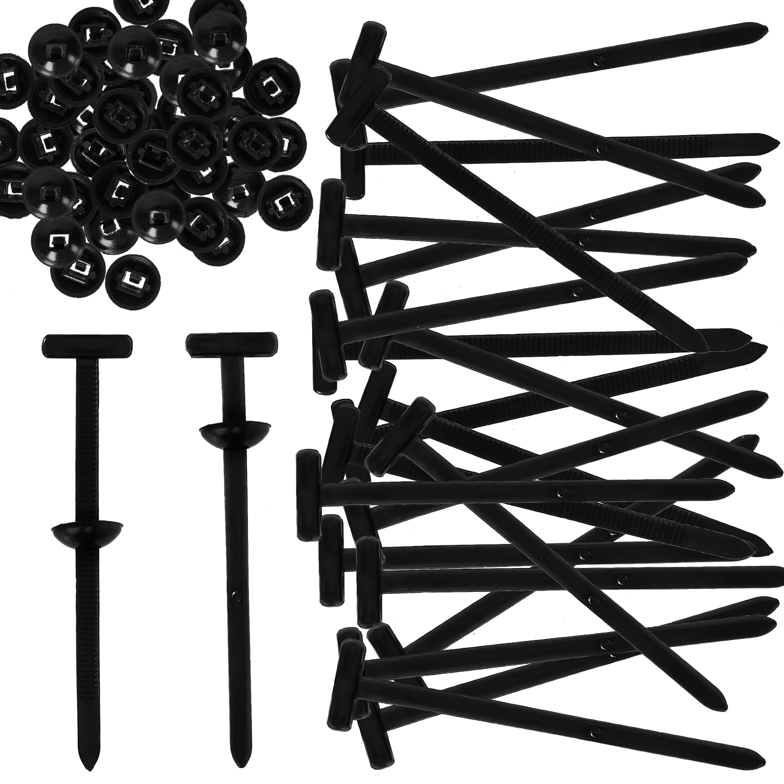 Universal Kabelbinder-Schnallen – Nylon Kabelbinderhalter, Selbstsichernd, Für Auto, Haushalt, Werkstatt, Reparatur