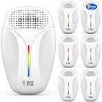 2024 Upgraded Ultrasonic Repeller & Insect Indoor Repeller,Ultrasonic and Repellent for Roach,Rodent,Mouse,Bugs,Mosquito,Mice,Spider,Ant,3 Mode Switching,6 Packs