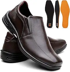 Sapato Masculino Confort Plus Leve E Macio