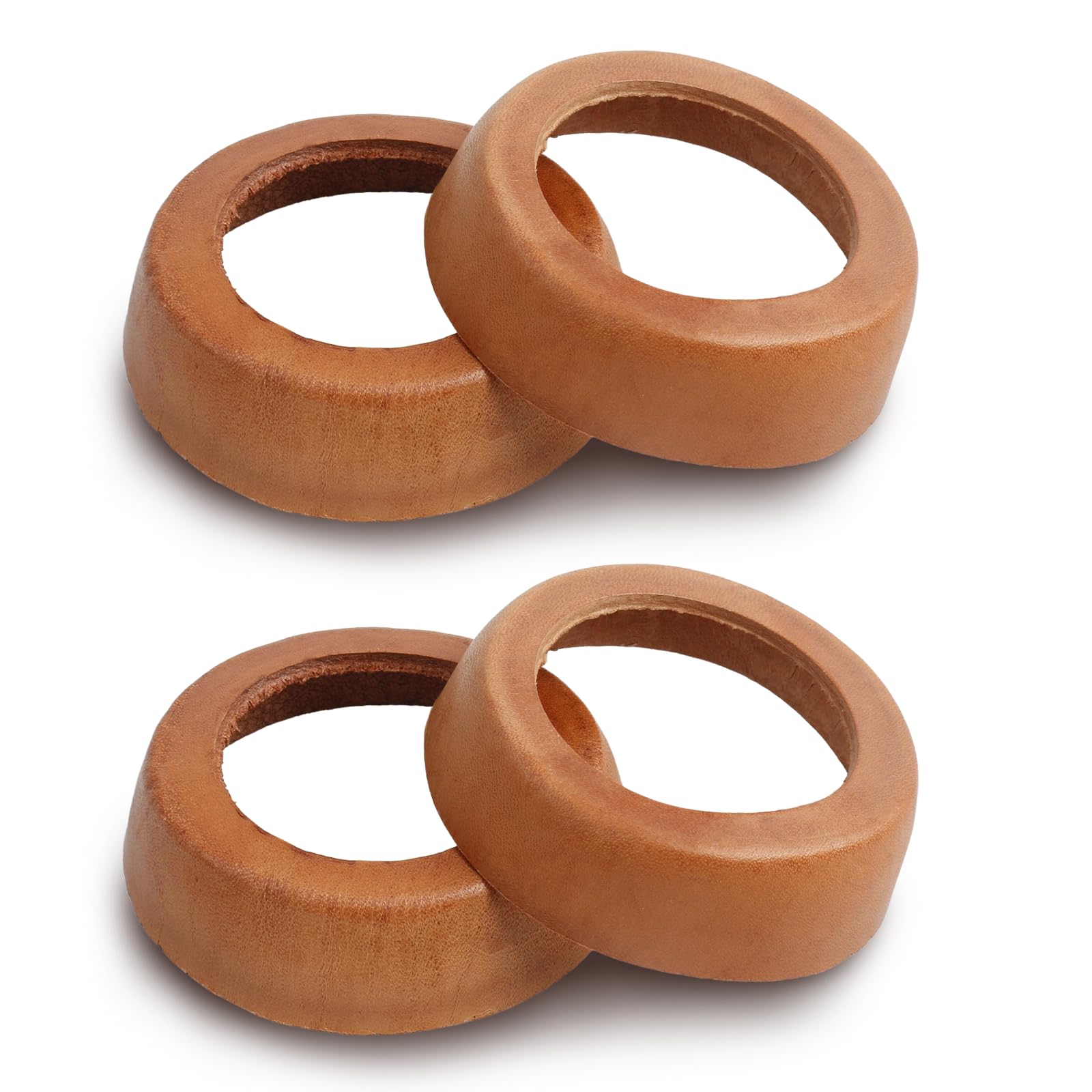 LVACODV Pitcher Pump Leathers Repair Kit Cup Leather for Pitcher Spout Pump Hand Press Pump (4pcs)