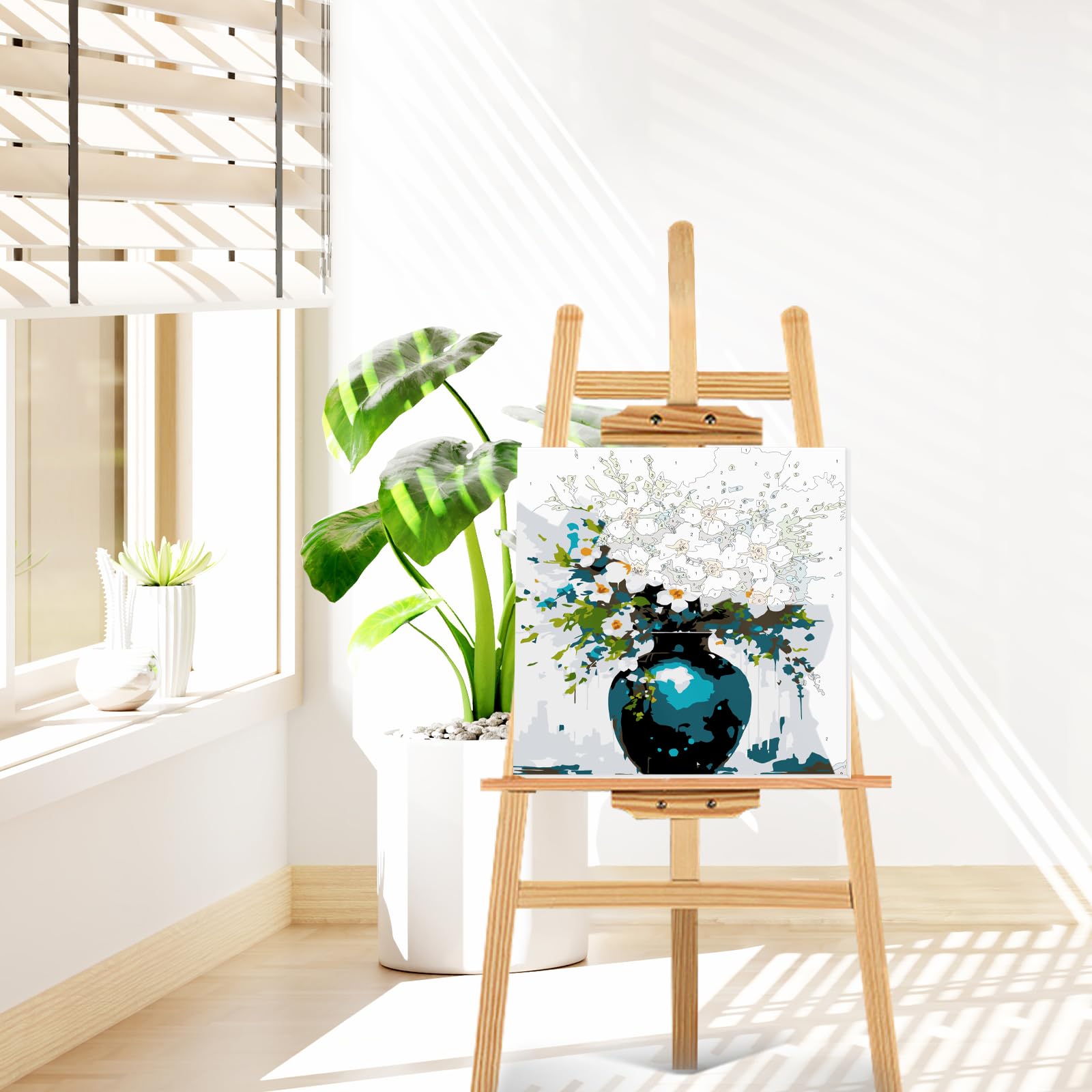 Lot De 6 Kits De Peinture à Cocktail Rétro Par Numéros Pour