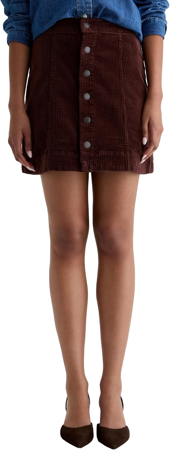 AG Women's Evie a Line Mini Skirt - Image 2