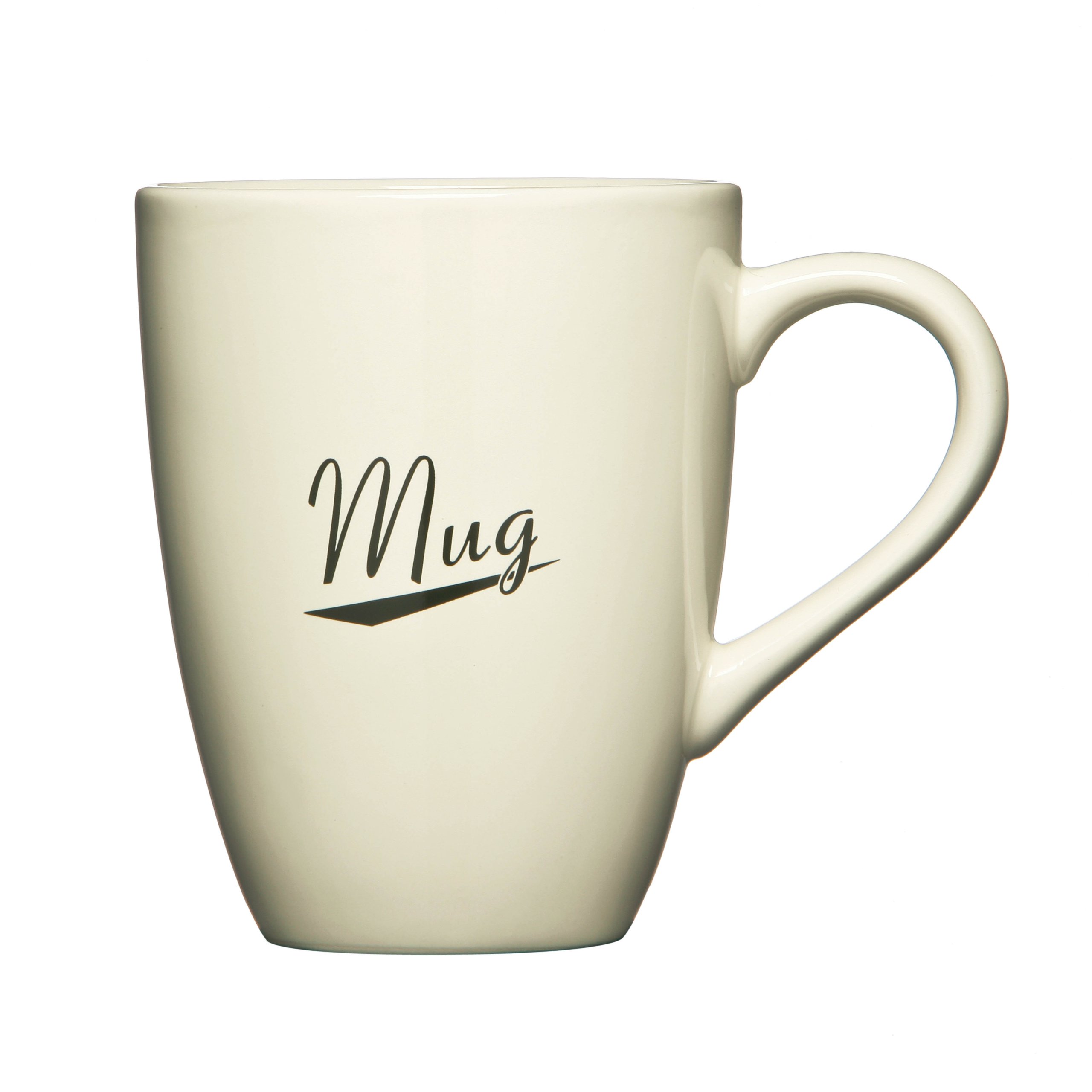 Premier Housewares Coronet Mug, 400 ml - Cream