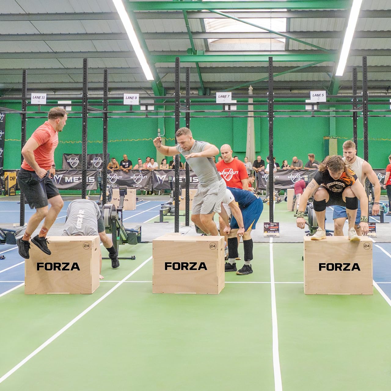 METIS Forza Box Pliometrico per Palestra - Attrezzatura per Palestra in casa e Palestra Commerciale | Box Pliometrico 3 in 1 per Allenamento di Resistenza | Altezze Disponibili : 51cm, 61cm e 76cm.