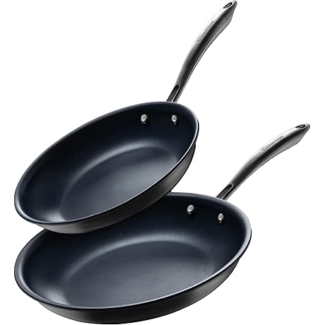 Laser Titanium 2-Piece Fry Pan Set: The Ultimate Cooking Companion