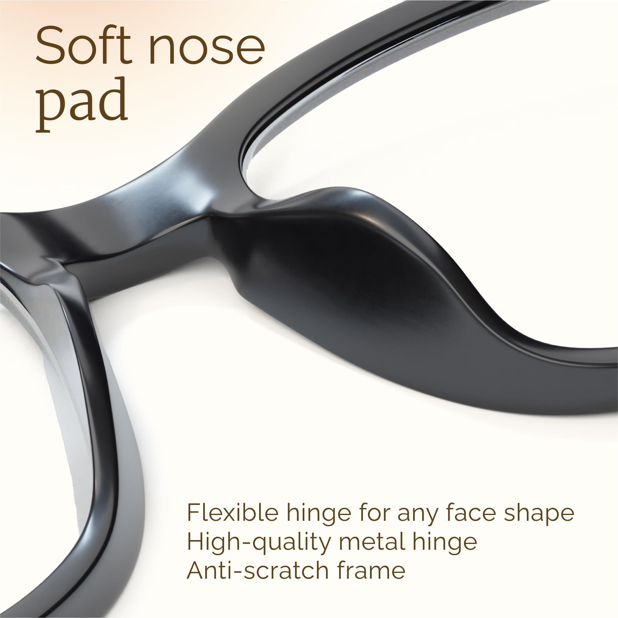 CCVOO confezione da 3 occhiali da lettura per donne e uomini con filtro luce blu occhiali ottici aiuto alla lettura per donne e uomini