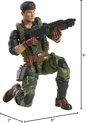 Miniatura 7 de Hasbro G.I. Joe Classified Series Flint - Figura de acción coleccionable con múltiples accesorios, juguete prémium a escala 6 pulgadas, empaque con