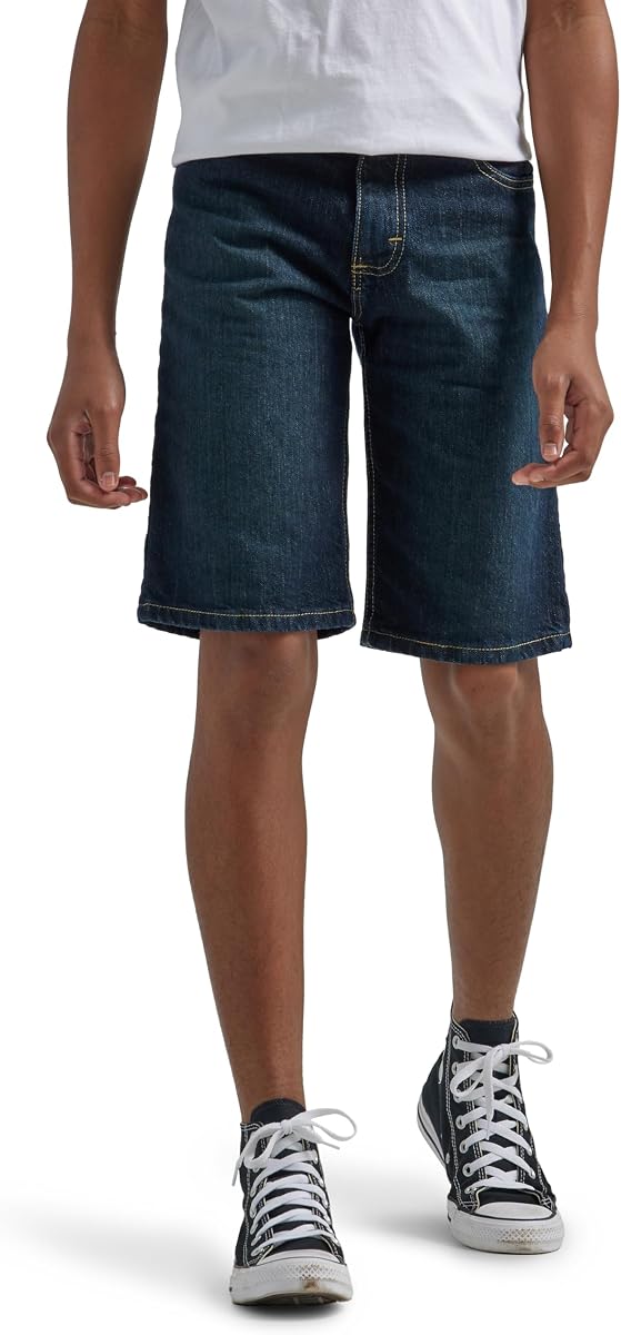 Pantalón corto vaquero de cinco bolsillos para niño