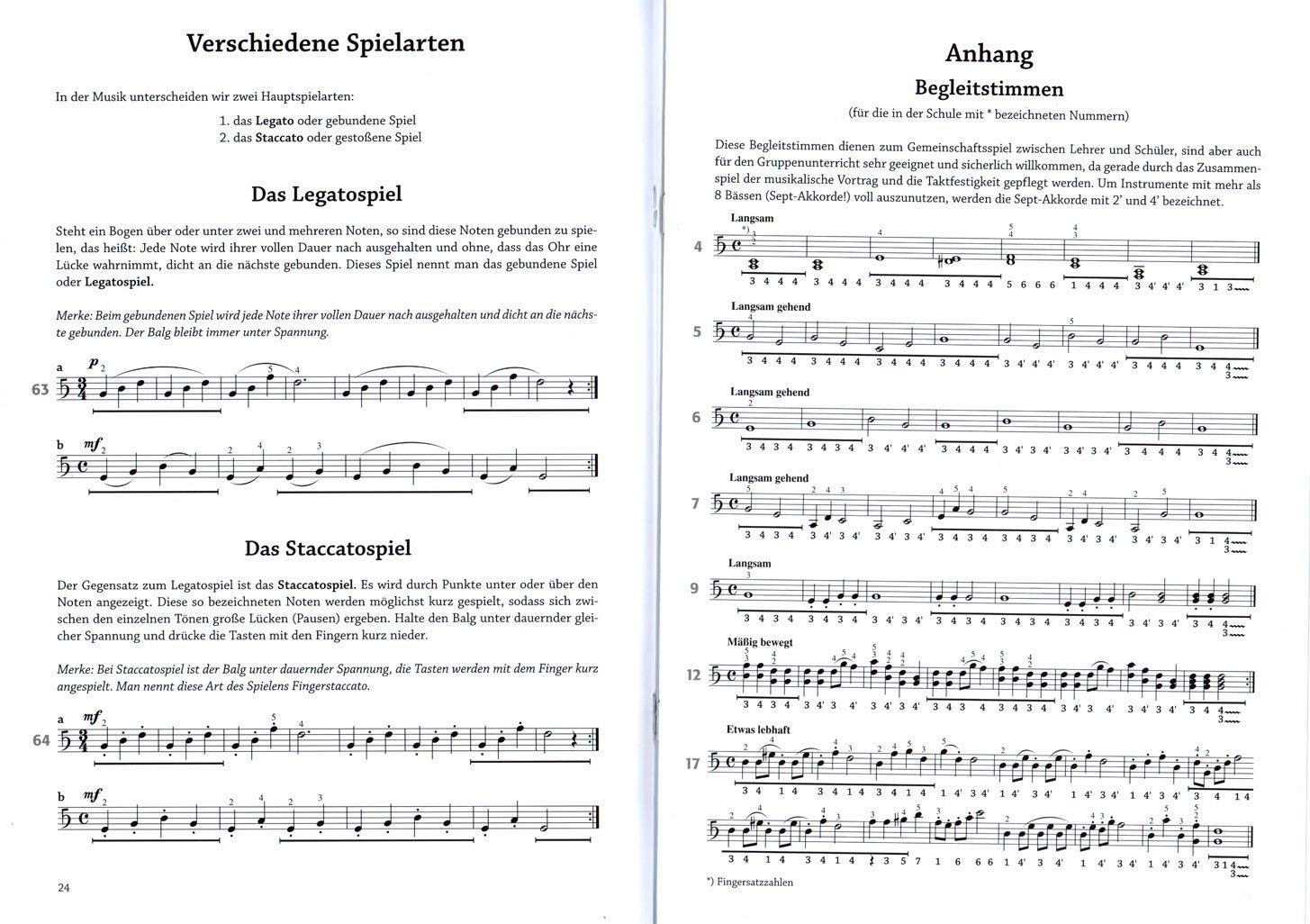 Neue Holzschuh Schule Band 1 von Alfons Holzschuh - Lehrgang für Handharmonika mit bunter herzförmiger Notenklammer