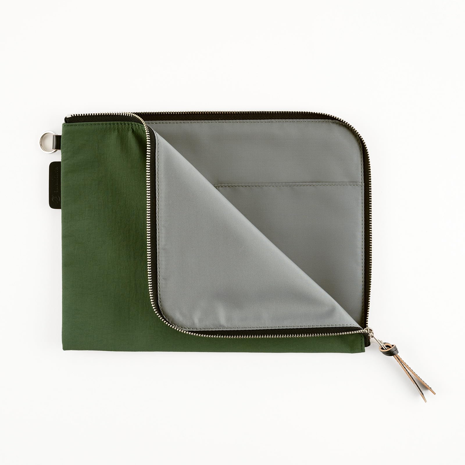 Hobonichi Techo Planner Accessories Tragen Flat Pouch for A5 Size (Green)