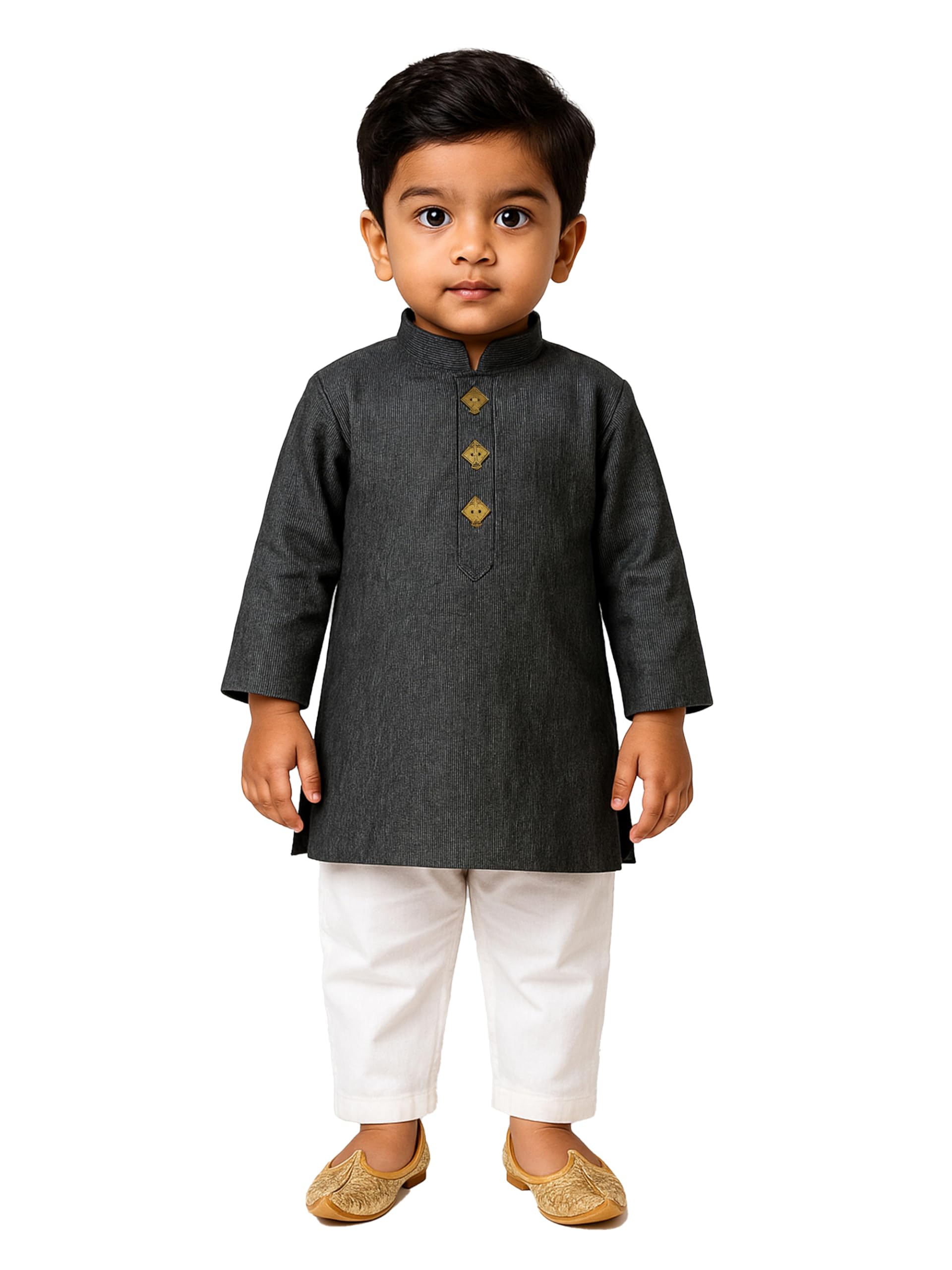JBN Creation Boys Pure Cotton Kurta Pyjama Set - Ethnic Elegance for Festivals | Comfortable Traditional Pure south handloom cotton kurta pyjama for Kids