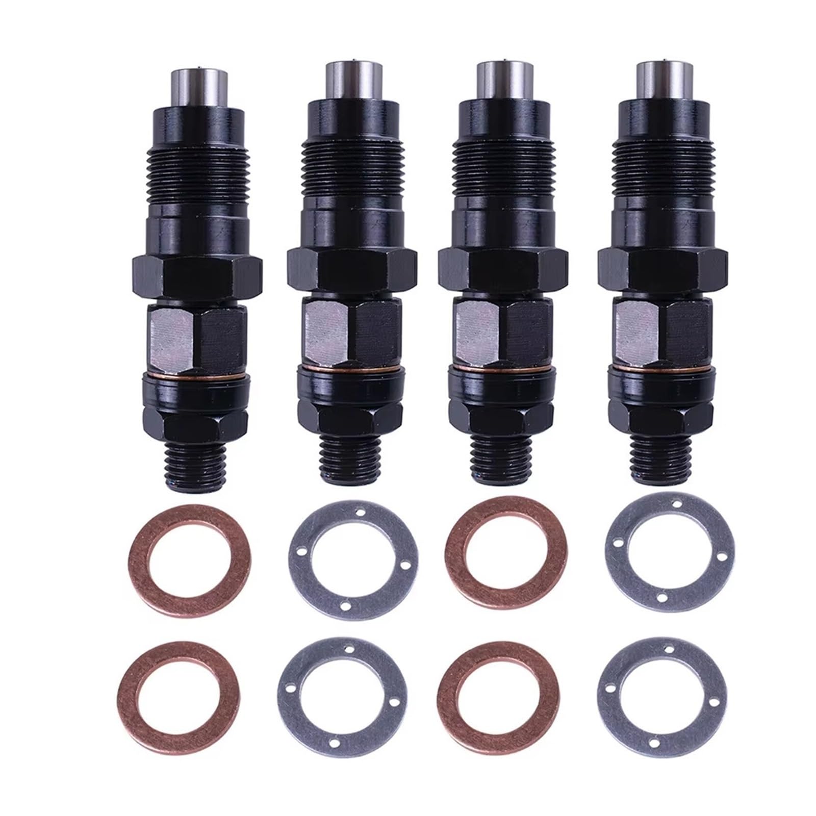 Pasuje Do Toyota CRESSIDA CROWN HILUX DYNA 100 HIACE 2446cc 2.4D/TD 2L 2LT 2LTE Dysza Wtryskiwacza Paliwa 23600-59105(4pcs)