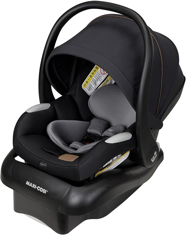 Mico Luxe Infant Car Seat with Base, Rear Facing Car Seat For Babies, Baby Carseat 4-30 lbs, Baby Car Seats, Infant Car Seats, Midnight Glow