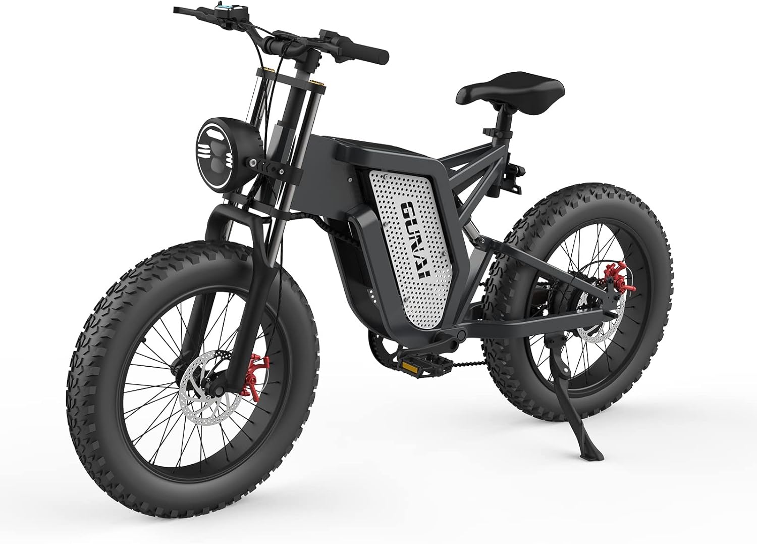 CANTAKEL Bicicletta Elettrica, 20 Pollici Fat Tire Snow OffRoad