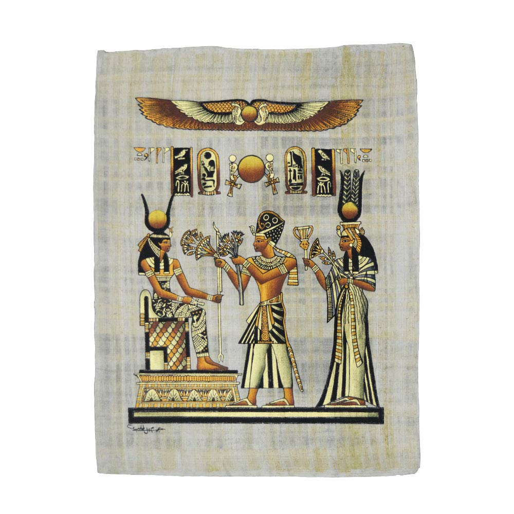 Papillon d'Égypte peint main Horus Artesanía - Rompez la monotonie de vos murs 33x43