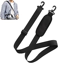 VOSSOT Shoulder Strap, Replacement Universal Laptop Strap 160 cm with Metal Swivel Hooks, Shoulder Strap for Laptop Bag