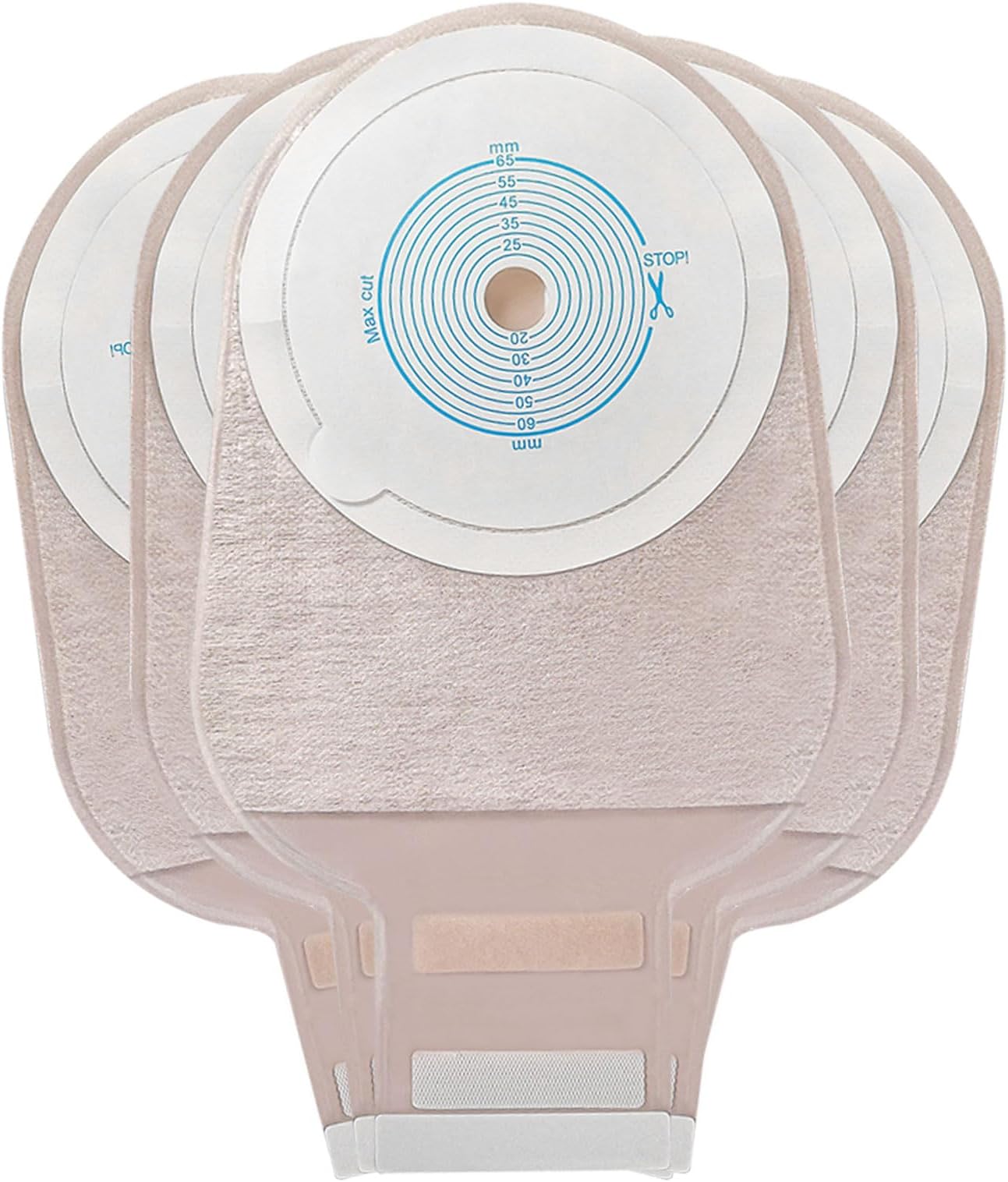 CELECARE Colostomy Bags Vent 20 Pack Individually Packaged