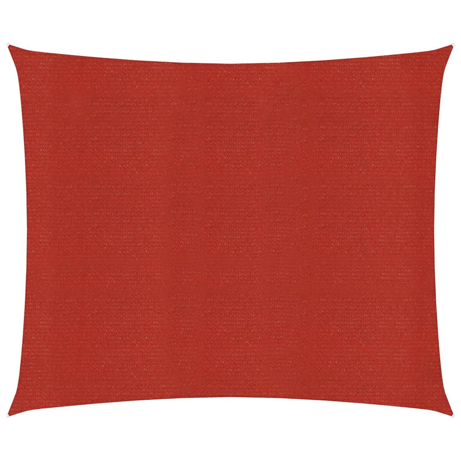 Homgoday Żagiel przeciwsłoneczny 160 g/m², czerwony, 2 x 2,5 m, HDPE, prywatny namiot zewnętrzny